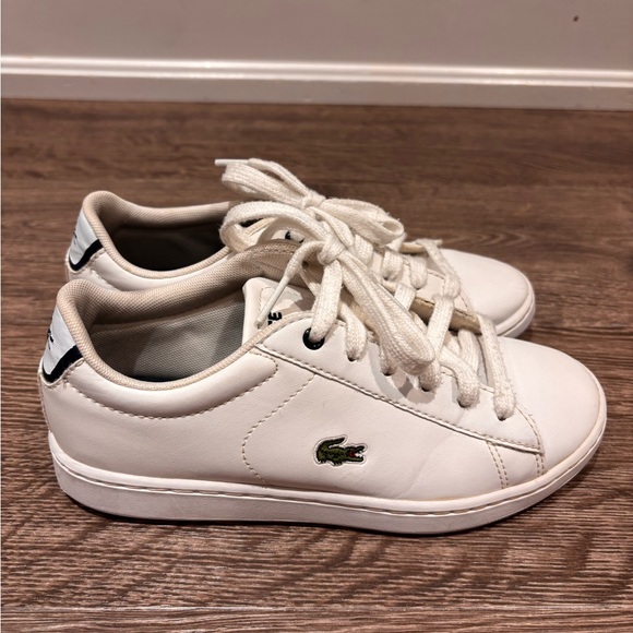 Boys Lacoste Sneakers Sz US2 - Picture 6 of 7